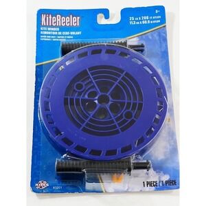 X-Kites Brainstorm Purple Kite Reeler Winder 25lb x 200 ft Nylon NEW Very Handy!